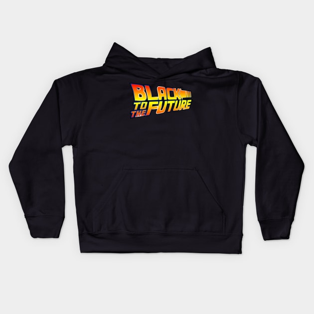 McSuperfly Special (Black the the Future) V3 Kids Hoodie by BtnkDRMS